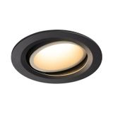 NUMINOS L DL 25,4W 2300lm 3000K 40ø 700mA LED black/white