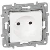 2P SOCKET SHUT WHITE