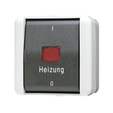 1-gang switch "Heizung" 16 AX / 400 V ~ 803HW