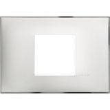 CLASSIA - cover plate 2P cen. white chrome