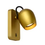 PRESTON  Ceiling Spotlight 1x GU10/5W Satin Brass