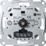 Rotary dimmer insert for capacitive load, 20-315 W