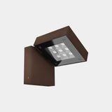 Wall fixture IP66 Modis Simple LED LED 18.3W LED warm-white 3000K Casambi Brown 1189lm