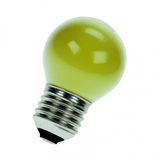 Bulb E27 15W P45 220V YELLOW Spectrum