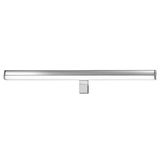 Chrome Aluminium & Acrylic LED 12 Watt 230 Volt 1174Lm 3000K IP44 L: 49 W1: 3 W2: 6.5 H: 6.5 cm