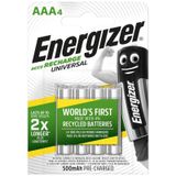 ENERGIZER Universal HR03 AAA BL4 500mAh