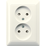 2G Schuko socket AS5010KIU