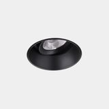 Downlight Play Deep Round Adjustable Trimless 6.4W LED warm-white 3000K CRI 90 27.8º ON-OFF Black IP23 628lm