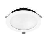 Downlight Vol Emeregency  ø205 mm 16.8W LED neutral-white 4000K CRI 80 81.3º ON-OFF White IP54 1989lm