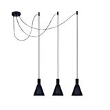 Soria Pendant luminar 3x10W 100-240V E27 IP20 black