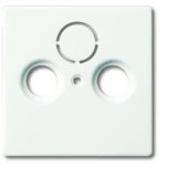 1743-884 CoverPlates (partly incl. Insert) future®, Busch-axcent®, carat® studio white matt