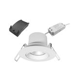 CViTec Aris Downlight 12W 650lm 2700-2100K 36° Ra95 D2W WH