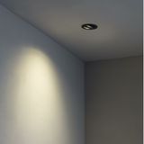 ARGON ADJUSTABLE BLACK RECESSED LAMP GU10