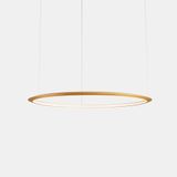 Pendant Circular Inward ø2000 Surface LED 110W 3670lm 2700K Gold