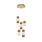 Modern Drop Pendant lamp Gold