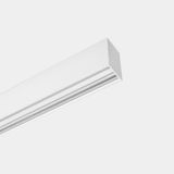 Lineal lighting system Infinite Pro 1136mm Recessed Lens 90º 30.38W LED warm-white 3000K CRI 90 DALI-2/PUSH White IP44 3870lm