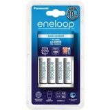 PANASONIC Eneloop Q-CC51 asic Charger incl. 4xK-3MCCE AA 2000mAh