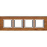 AXOLUTE - PL 2X4P 71MM ORIZZ LEGNO TEAK