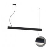 Linear Suspended L1700 3000K Black Microprismatic