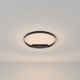 Modern Rim Ceiling lamp Black