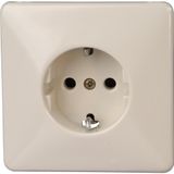 Earthed socket outlet