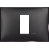 CLASSIA - COVER PLATE 1P CEN. BLACK SATIN