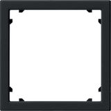 adapter fr. square 45 x 45 mm System 55 black m