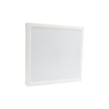 ALGINE SURFACE DOWNLIGHT 24W NW 230V 120ST IP20  IK06 288X288X38MM WHITE SQUARE