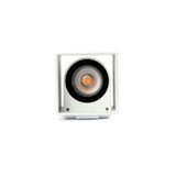 KOV WHITE SQUARE WALL L. LED 6W 2700K 23°