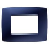 ONE PLATE 3-GANG TOPAZ BLUE GW16103TT