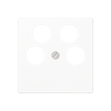 Cover f. SAT-TV socket Ankaro A561-4SAT2WW