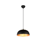 Punch pendant 35 cm E27 matt black