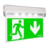 Emergency luminaire KX 4x1W ERT-LED 230V, universal mounting