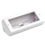 Table mounting box 7M white