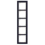 1725-223 Cover Frame Busch-axcent® glass purple