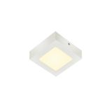 SENSER 12 square AL 480lm 3000K 230V IP20 white