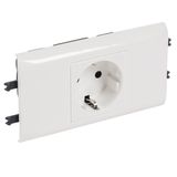 PRISE SPEC. DLP SUPPORT COUV 65 INTEGRE SCHUKO 2P+T  BORNES AUTOMATIQUES