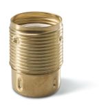 LAMPHOLDER E27 BRASS PLASTED METAL