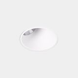 Downlight Play Deco Asymmetrical Round Fixed Trimless Emergency 6.4W LED neutral-white 4000K CRI 90 26.9º ON-OFF Trimless/White IP54 612lm