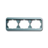 1723-266 Cover Frame alpha titanium