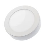 ALGINE  ECO LED ROUND  230V 12W IP20  CW CEILING PANEL white frame SURFACE