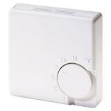 Room controller, 5-30C, AC 24 ... 240V, 1NC, 0.5-1A / 1.5-16A