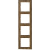 M-Pure Decor 4-gang frame Oak