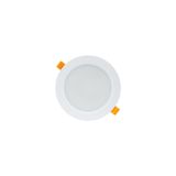 DURE 3 DOWNLIGHT 12W NW 230V 110DEG IP54 IK06 145X34 WHITE ROUND INTEGRATED DRIVER