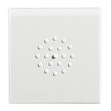 LL - KEY COVER  DOUBLE PUSHBUTTON WHITE