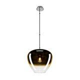 PANTILO CONVEX 40, Pendant lamp, 150cm, E27, max. 40W, gold