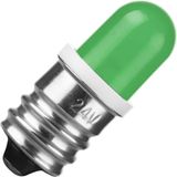 E12 5x Single LED T13x33 24V AC/DC Green 20Khrs