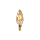 Lamp LED C35 E14  3W 115M 2200K Dimmable Amber