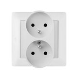 CARLA SOCKET 2x2P+Z MONOLIT