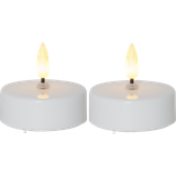 LED Tealight 2 Pack Flamme